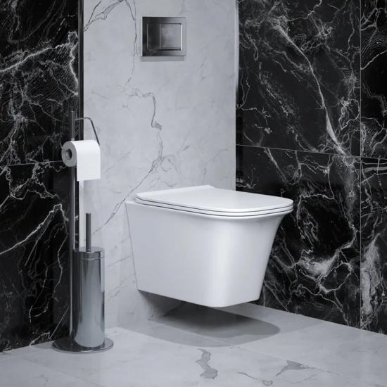 Унитаз подвесной GROSSMAN Classic GR-4463S безободковый, с микролифтом