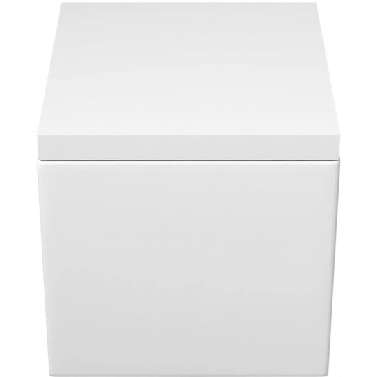 Унитаз подвесной GROSSMAN Cristal GR-4495 безобоковый, с микролифтом, белый