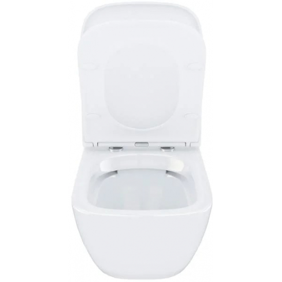 Унитаз подвесной IDDIS Torr TORRDSEi25 безободковый, с микролифтом, белый