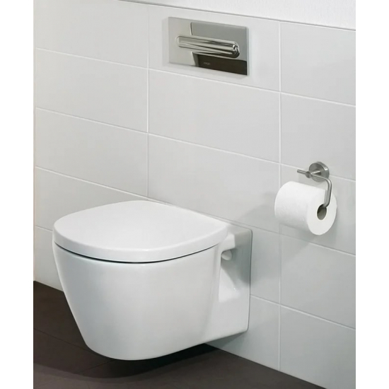 Унитаз подвесной IDEAL STANDARD Connect E814901 безободной, сиденье микролифт E772401