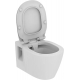 Унитаз подвесной IDEAL STANDARD Connect E814901 безободной, сиденье микролифт E772401