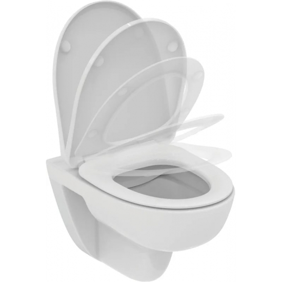 Унитаз подвесной IDEAL STANDARD I.life A T471601 сиденье микролифт T467601