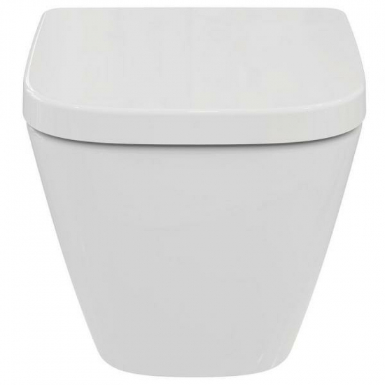 Унитаз подвесной IDEAL STANDARD I.life S T459201 безободковый, сиденье микролифт T473701