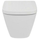 Унитаз подвесной IDEAL STANDARD I.life S T459201 безободковый, сиденье микролифт T473701