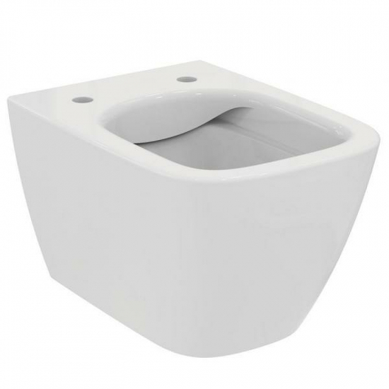 Унитаз подвесной IDEAL STANDARD I.life S T459201 безободковый, сиденье микролифт T473701