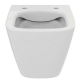 Унитаз подвесной IDEAL STANDARD I.life S T459201 безободковый, сиденье микролифт T473701