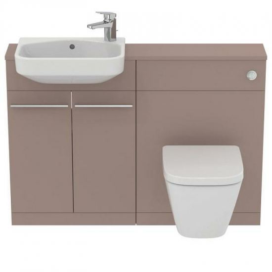 Унитаз подвесной IDEAL STANDARD I.life S T459201 безободковый, сиденье микролифт T473701