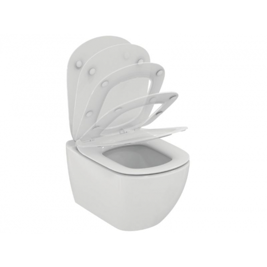 Унитаз подвесной IDEAL STANDARD Tesi AquaBlade T007901 сиденье микролифт тонкое T352701