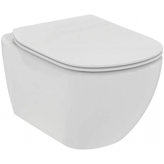 Унитаз подвесной IDEAL STANDARD Tesi Rimless T536001 сиденье микролифт