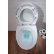 Унитаз подвесной JACOB DELAFON Patio EDV102-00 безободковый, сиденье микролифт тонкое E23157-00
