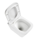 Унитаз подвесной LEMARK Florex 9614001 безободковый с микролифтом, смыв торнадо, белый