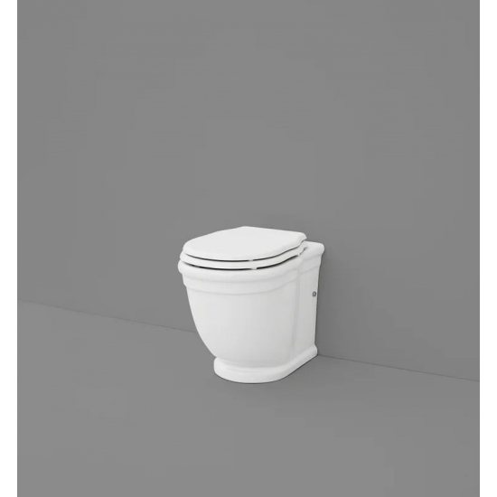 Унитаз приставной ARTCERAM Hermitage HEV005 01 с микролифтом, петли бронза