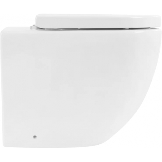 Унитаз приставной BELBAGNO Sfera-r BB2141CBR безободковый, крышка BB105SC с микролифтом