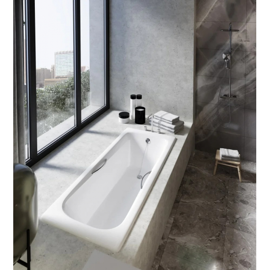 Ванна чугунная GOLDMAN Maxima 200x85 см, с ножками, с ручками