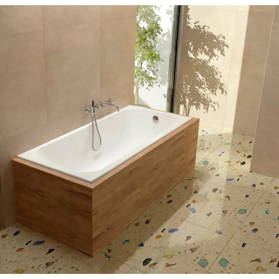 Ванна чугунная WOTTE Line 1 1600x700 без опоры 160x70 см