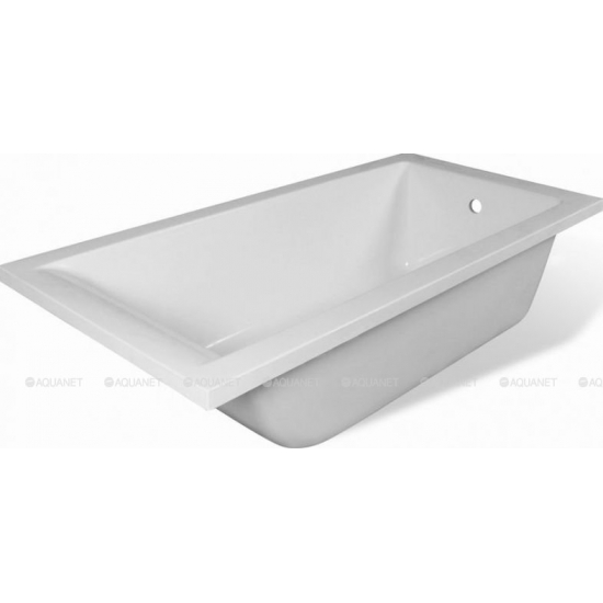 Ванна из литьевого мрамора AQUANET Bright Stone без опоры 170x70 см