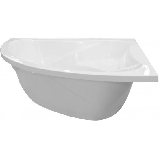 Ванна из литьевого мрамора ЭСТЕТ Аврора ФР-00002601 без опоры 140x140 см, угловая, четверть круга