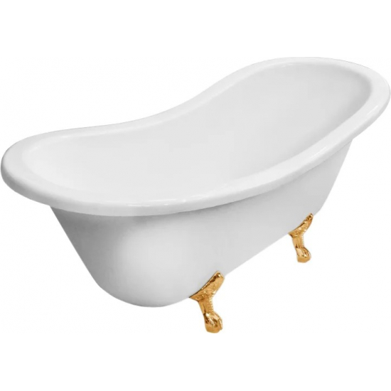 Ванна из литьевого мрамора ЭСТЕТ Бостон ФР-00000624 180x75 см, без опоры, отдельностоящая