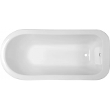 Ванна из литьевого мрамора ЭСТЕТ Царская ФР-00001653 без опоры 150x75 см, отдельностоящая, овальная