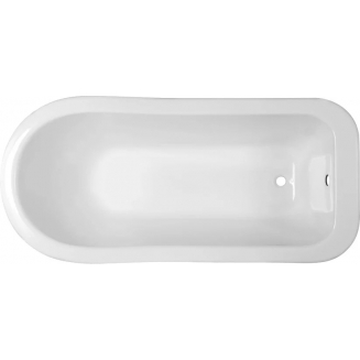 Ванна из литьевого мрамора ЭСТЕТ Царская ФР-00001653 без опоры 150x75 см, отдельностоящая, овальная