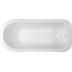 Ванна из литьевого мрамора ЭСТЕТ Царская ФР-00001653 без опоры 150x75 см, отдельностоящая, овальная