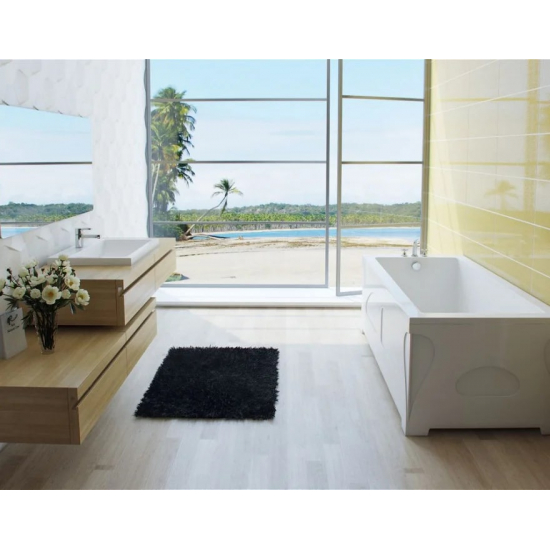 Ванна из литьевого мрамора ЭСТЕТ Дельта 160x70 см, с ножками