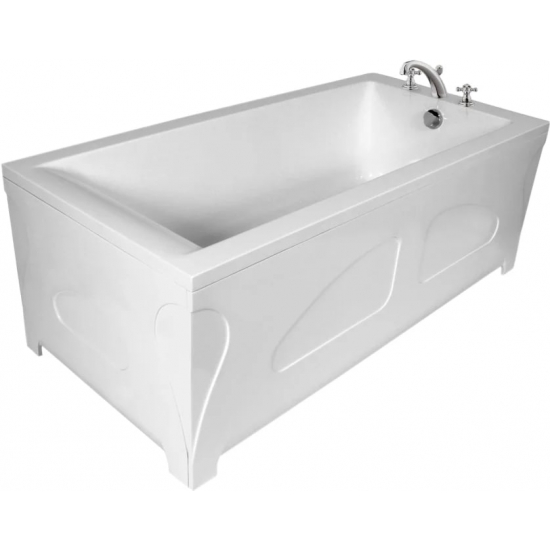 Ванна из литьевого мрамора ЭСТЕТ Дельта 180x80 см, с ножками