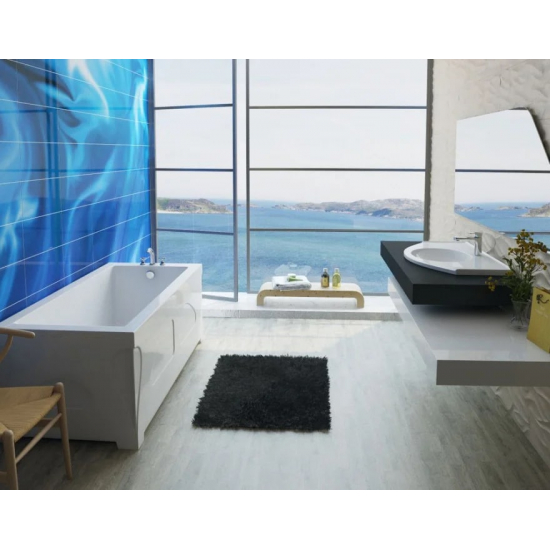 Ванна из литьевого мрамора ЭСТЕТ Дельта ФР-00000655 без опоры 170x80 см