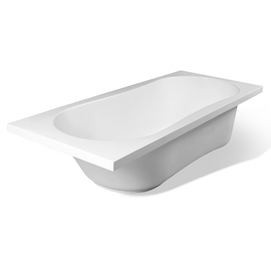 Ванна из литьевого мрамора ЭСТЕТ Лаура ФР-00000678 без опоры 170x70 см