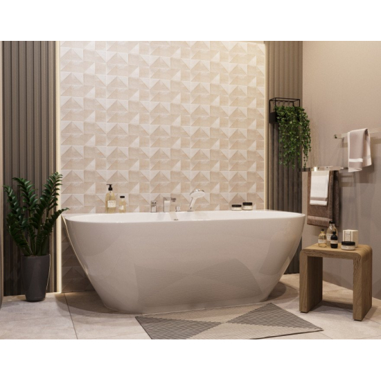 Ванна из литьевого мрамора ЭСТЕТ Майами ФР-00010630 170x85 см