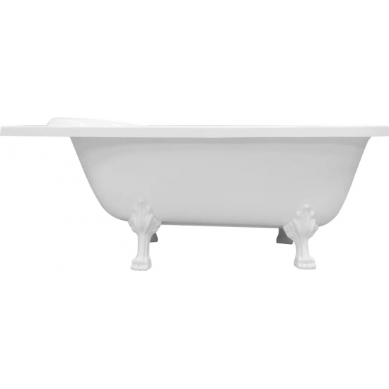 Ванна из литьевого мрамора ЭСТЕТ Венеция ФР-00001848 L без опоры 170x80 см, асимметричная