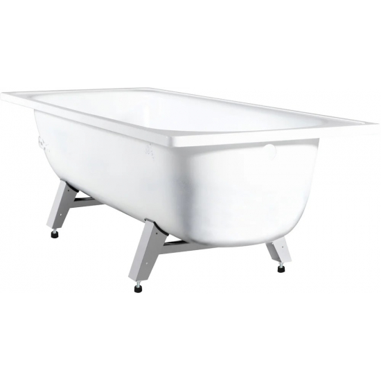 Ванна стальная АНТИКА 170x70 см, толщина 1.8 мм, с ножками