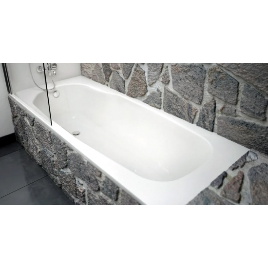 Ванна стальная BLB Atlantica HG 180x80 толщина 3.5 мм, без отверстий для ручек, с ножками