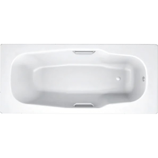 Ванна стальная BLB Atlantica HG B80J без опоры 180x80 толщина 3.5 мм, с отверстиями для ручек