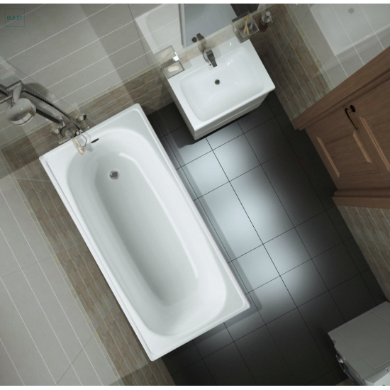 Ванна стальная BLB Europa B30E22001 без опоры 130x70 см