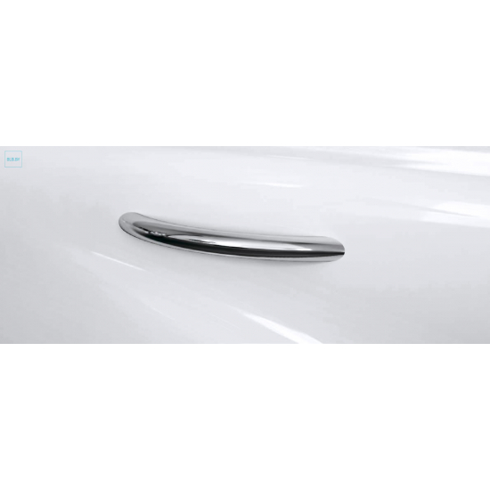 Ванна стальная BLB Universal Anatomica HG 150x75 см, толщ. 3.5 мм с отверстиями для ручек, с ножками