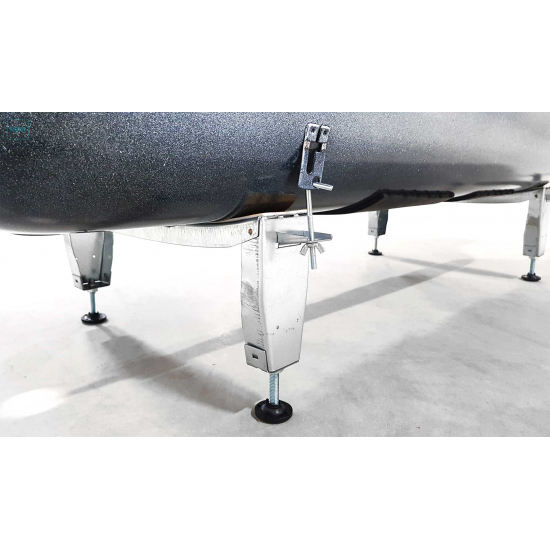 Ванна стальная BLB Universal HG 170x70 см, толщина 3.5 мм, с отверстиями для ручек, с ножками