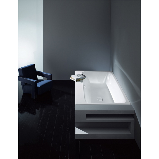 Ванна стальная KALDEWEI  Asymmetric Duo 180x90 standart mod 742, Easy clean, alpine white, без ножек