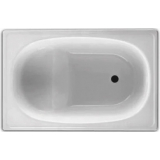 Ванна стальная сидячая BLB Europa mini SG B05E22001 без опоры 105x70 см