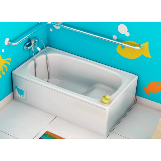 Ванна стальная сидячая BLB Europa mini SG B05E22001 без опоры 105x70 см