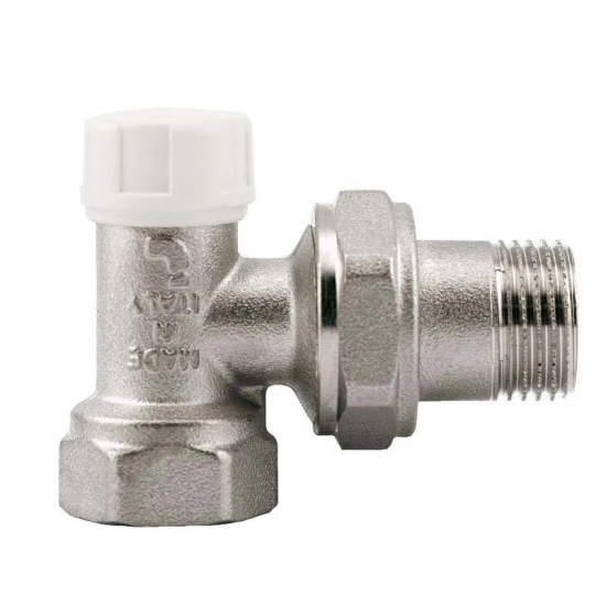 Вентиль настроечный нижний для радиатора ITAP 1/2" 396  угловой 