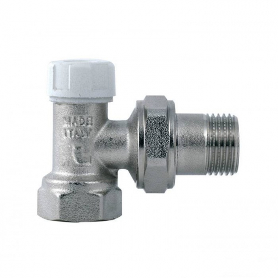 Вентиль настроечный нижний для радиатора ITAP 1/2" 396  угловой 