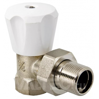 Вентиль ручной регулировки  VALTEC 3/4"  VT.007.LN.05 угловой