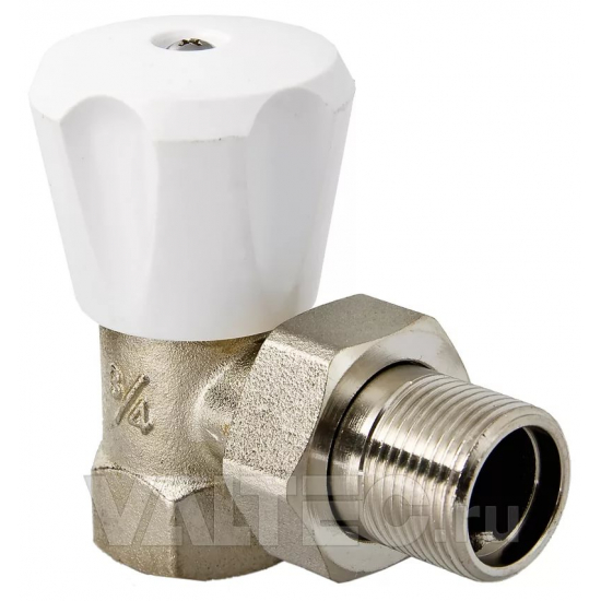 Вентиль ручной регулировки  VALTEC 3/4"  VT.007.LN.05 угловой