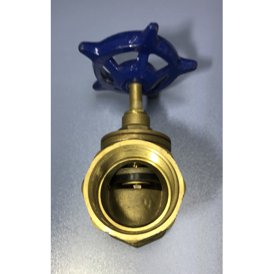 Вентиль запорный БАЗ 1-1/2" вн.р  15Б3р Ду40 А50 вода БАЗ.А50.40