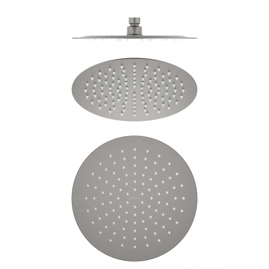 Верхний душ AQUATEK AQ2073BGM 250 мм, оружейная сталь