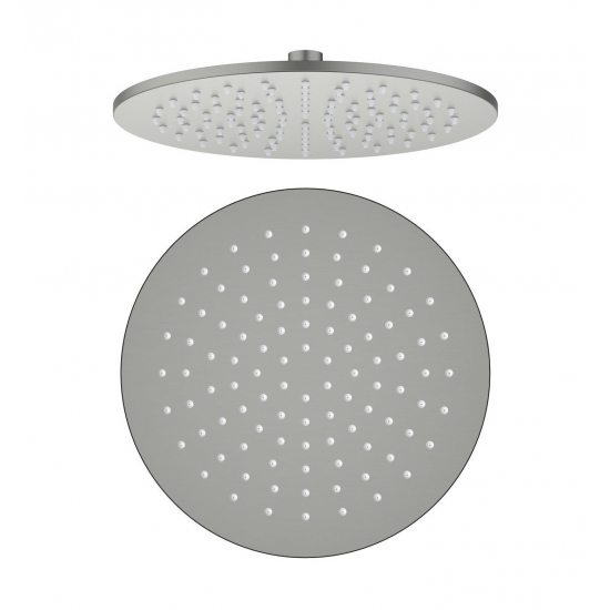 Верхний душ AQUATEK AQ2077BGM 250 мм, оружейная сталь