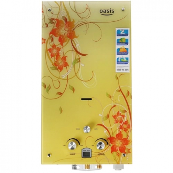 Водонагреватель газовый OASIS Glass 24 BG
