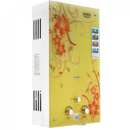 Водонагреватель газовый OASIS Glass 24 BG