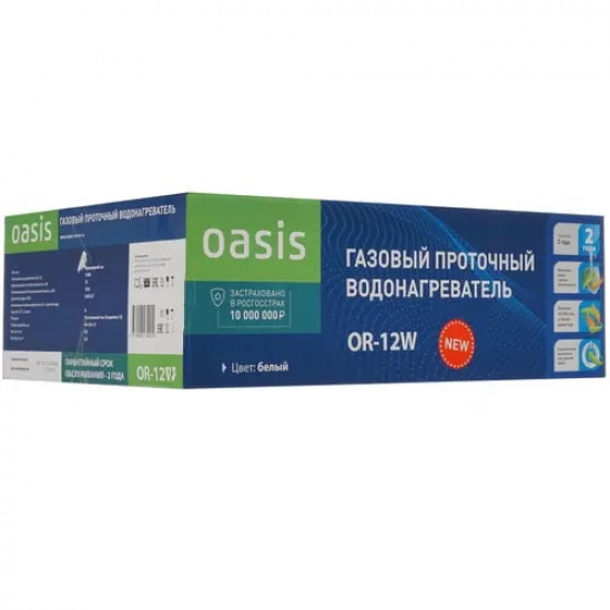 Водонагреватель газовый OASIS OR 12W